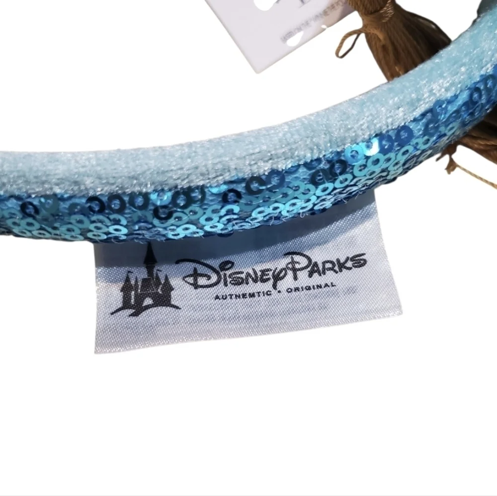 NWT Disney Shanghai Resort Sequins Aladdin Princess Jasmine Ears Headband